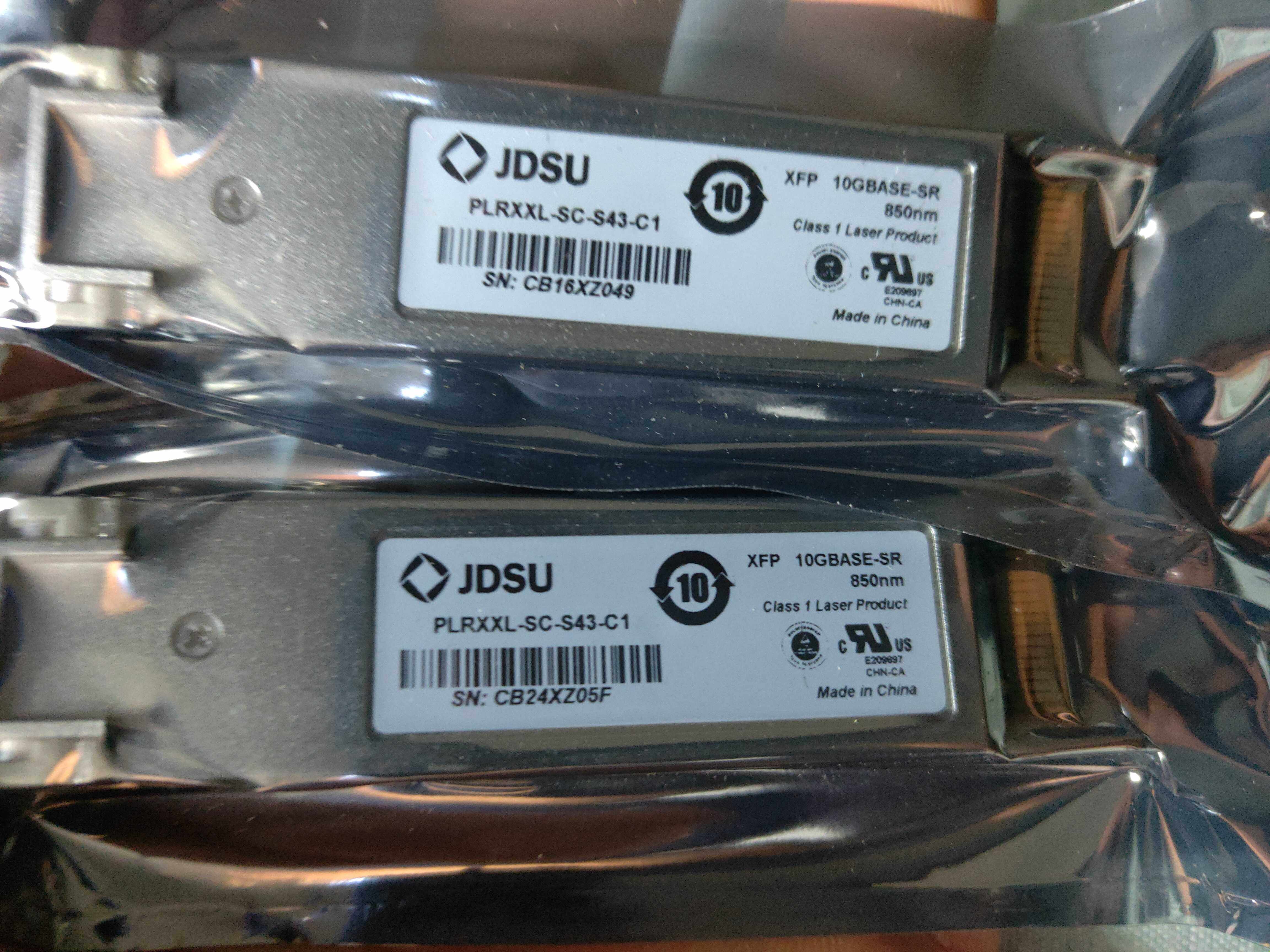 Original dress JDSU XFP 10,000 trillion Multimode PLRXXL-SC-S43-C1