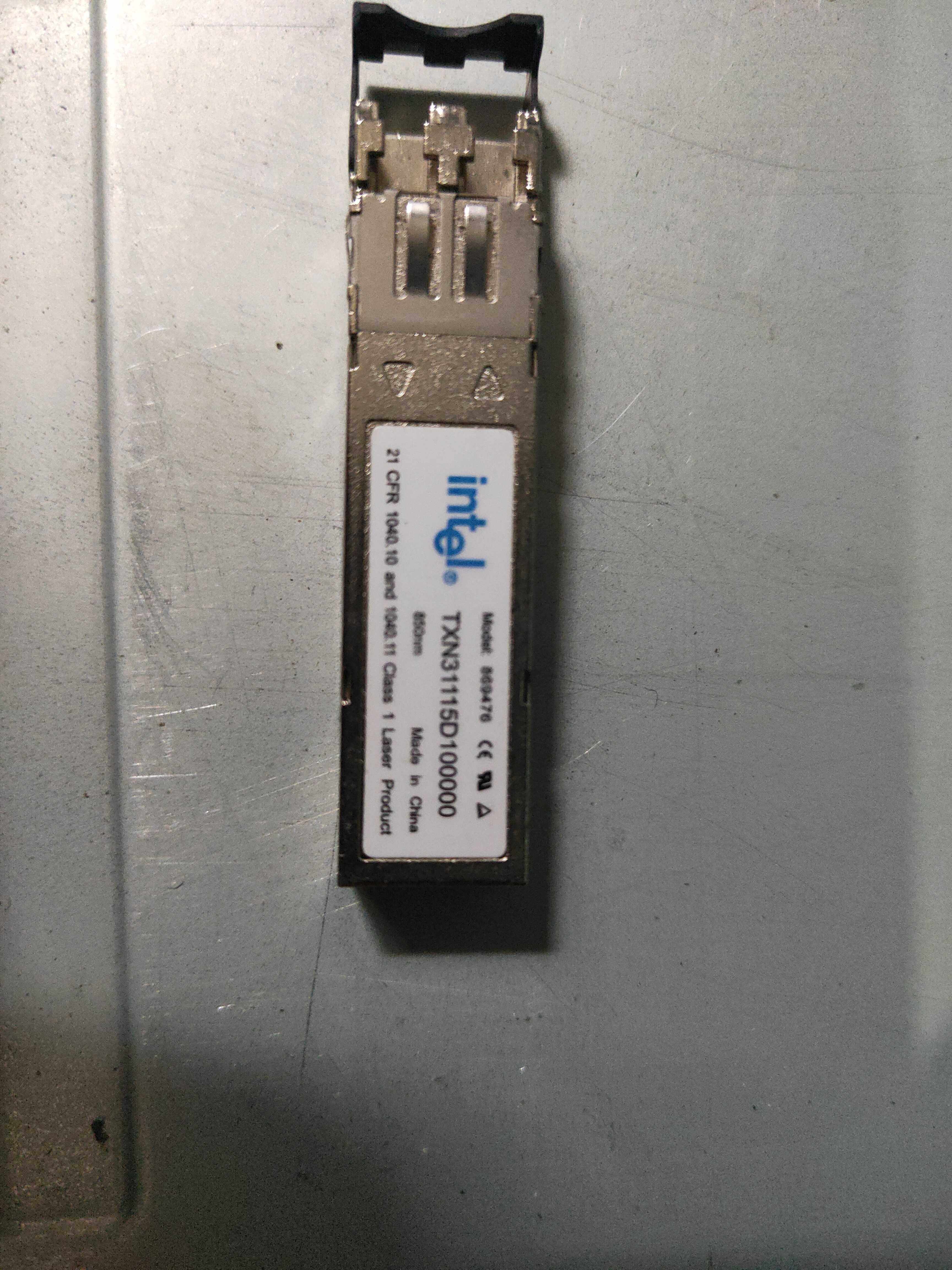 Original Intel TXN31115D100000 850nm SFP fiber optic module