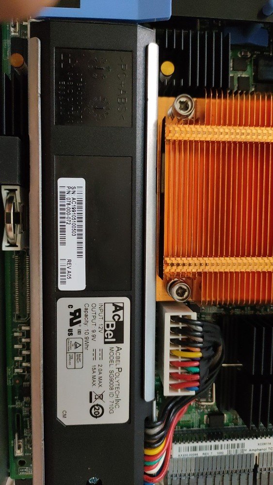 Original fit EMC 078-000-072 Vnxe3100 Vnxe3150 Controller battery