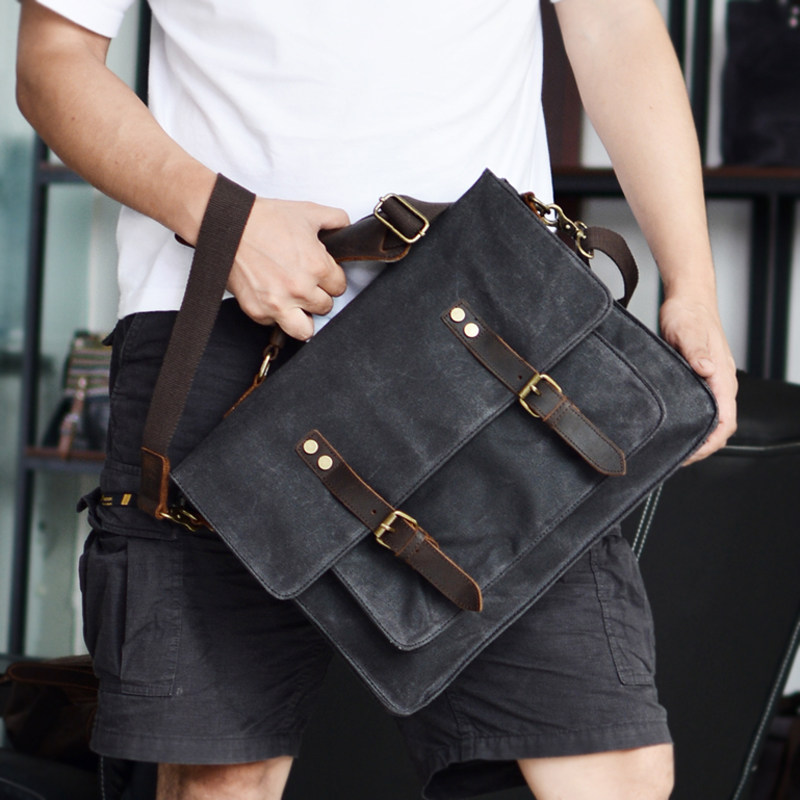 Chiguxi Men Casual Canvas Backpack Men's Backpack Men's Bag Bag Bag for Restorative Sabbage