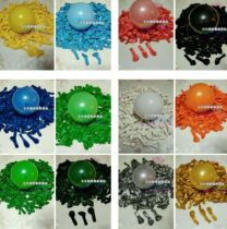 5-inch positive round sub-light latex thickened with a wedding ceremony Birthday Decoration Small Gas Ball in a Burst Sky Burst