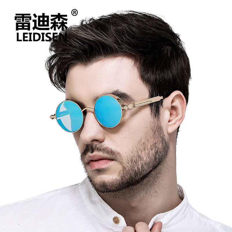 Men Round Polarized Sunglasses Women Fashion Eyewear Sunglasses