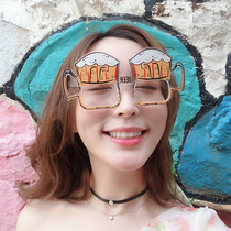  Small BEER glass BEER glass shape party funny glasses Party CREATIVE party supplies