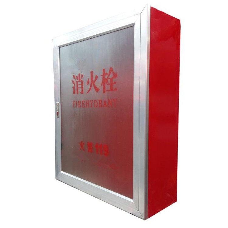 Fire hydrant box Fire cabinet Fire hydrant cabinet 1000*700*240 aluminum alloy door frame box GB fire box