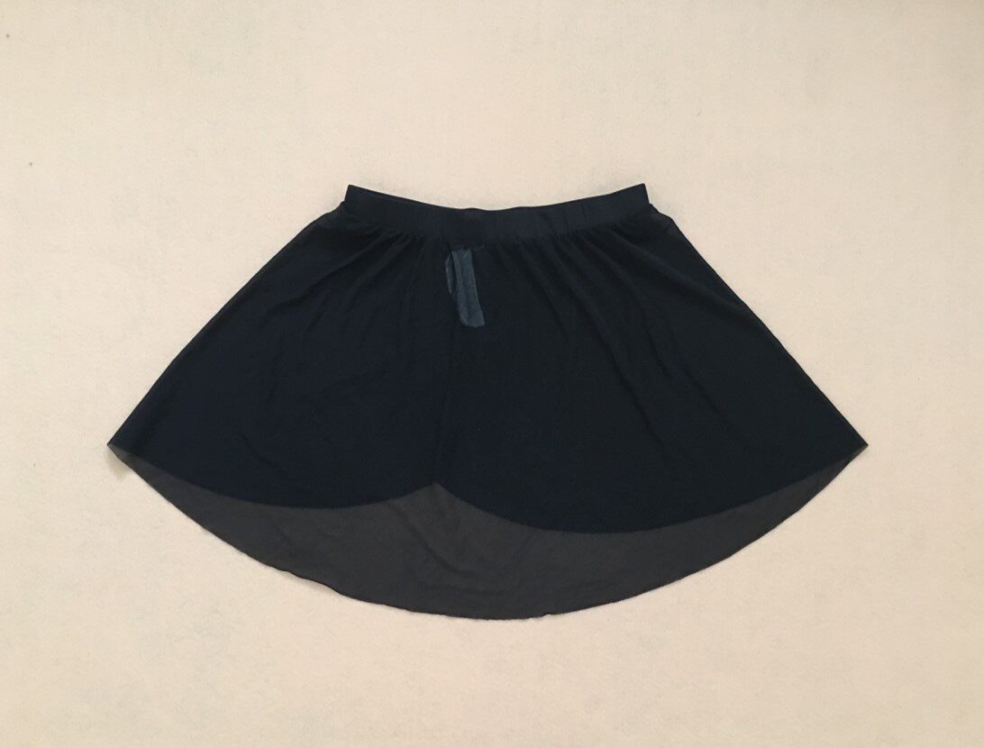 балетные аксессуары 澳洲bloch外贸原单芭蕾舞蹈形体练功服纱裙半身短裙一片式围裙女