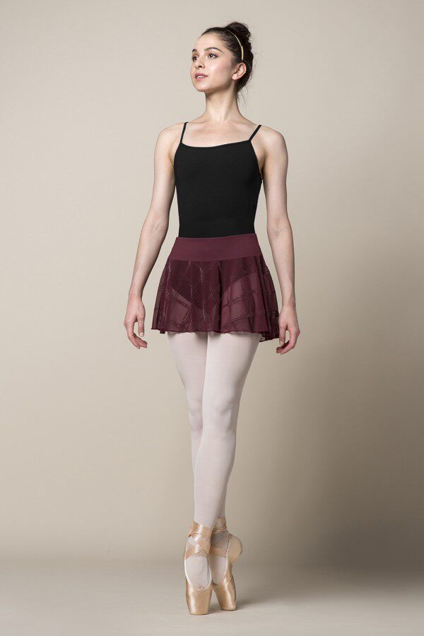 балетные аксессуары 澳洲bloch原单成人芭蕾舞蹈形体练功服纱裙半身短裙一片式围裙