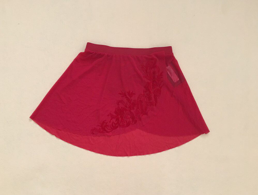 балетные аксессуары 澳洲bloch外贸原单芭蕾舞蹈形体练功服纱裙半身短裙一片式围裙女