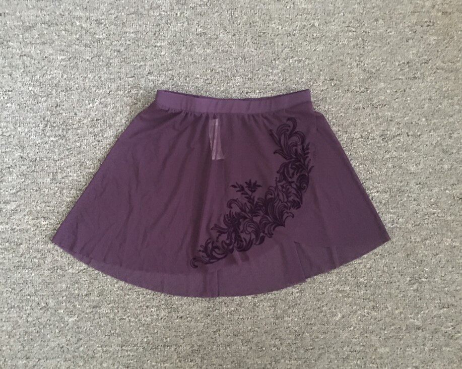 балетные аксессуары 澳洲bloch原单成人芭蕾舞蹈形体练功服纱裙半身短裙一片式围裙