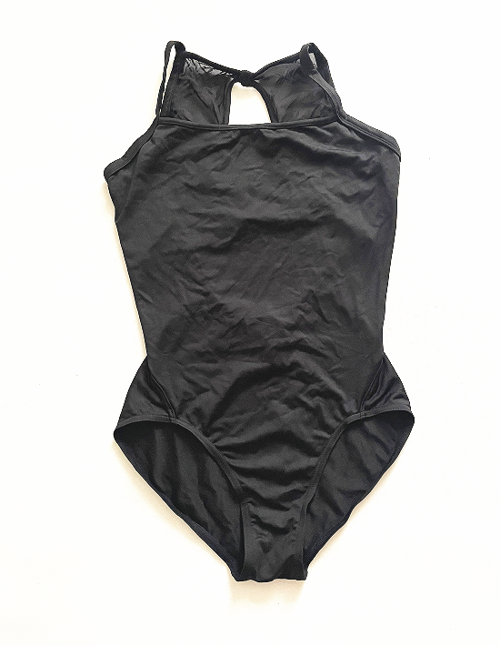 Australian bloch foreign trade original adult ballet dance one-piece body suit aerial yoga practice suit thin belt