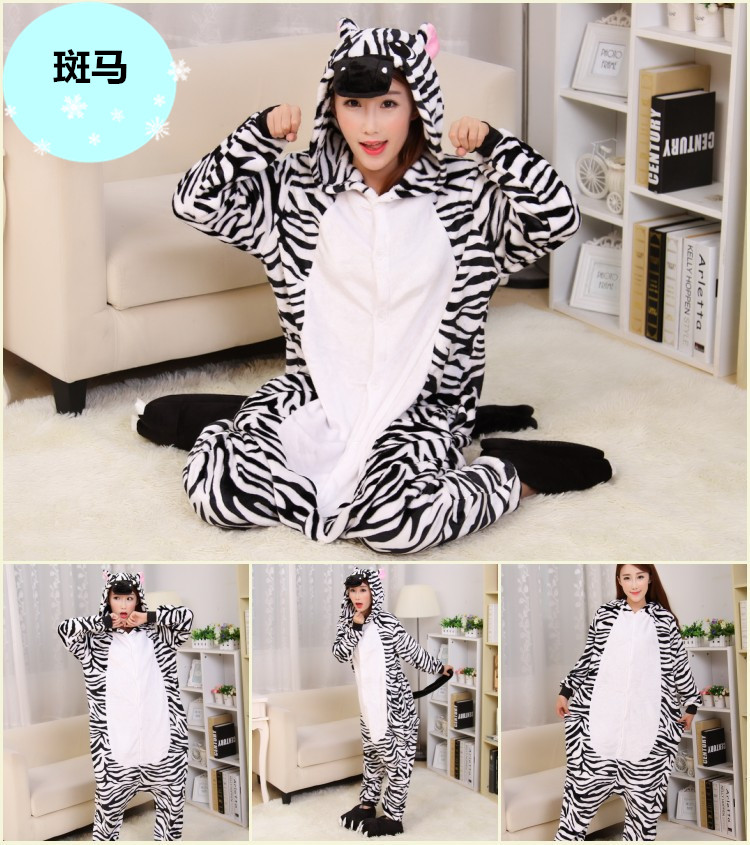 Anime người lớn phim hoạt hình một bộ đồ ngủ khủng long cặp vợ chồng flannel paj bộ đồ ngủ động vật mùa thu và mùa đông nam nữ đồ ngủ nam