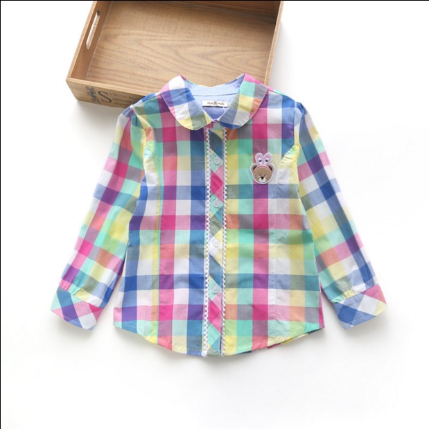 Chemise fille à manche longue - Ref 2088813 Image 6