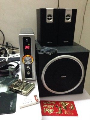 Edifier rambler C2 audio subwoofer 2 1 independent power amplifier multimedia notebook with remote control