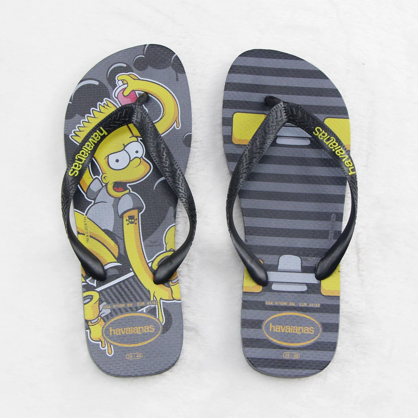 Шлепанцы Havaianas, нескользящие резиновые тапочки
