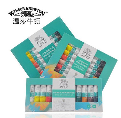 Windsor Newton Propylene Painted Paint Suit 12 12 18 18 Color 24 Color Propylene Pigment 10ml Branched Tray