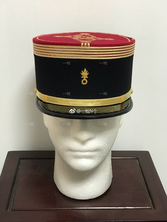 French Army French Army Foreign Legion Infantry Colonel Barrel Cap