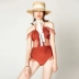 Đồ bơi nữ bảo thủ cao cấp của Úc gắn liền với áo ren một vai mặc một quý cô tụ tập để che bụng mùa xuân nóng bỏng