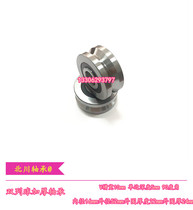 V groove bearing wire rope pulley belt groove inner diameter 16mm outer diameter 52mm thickness 24V wide 10mm precision double row ball