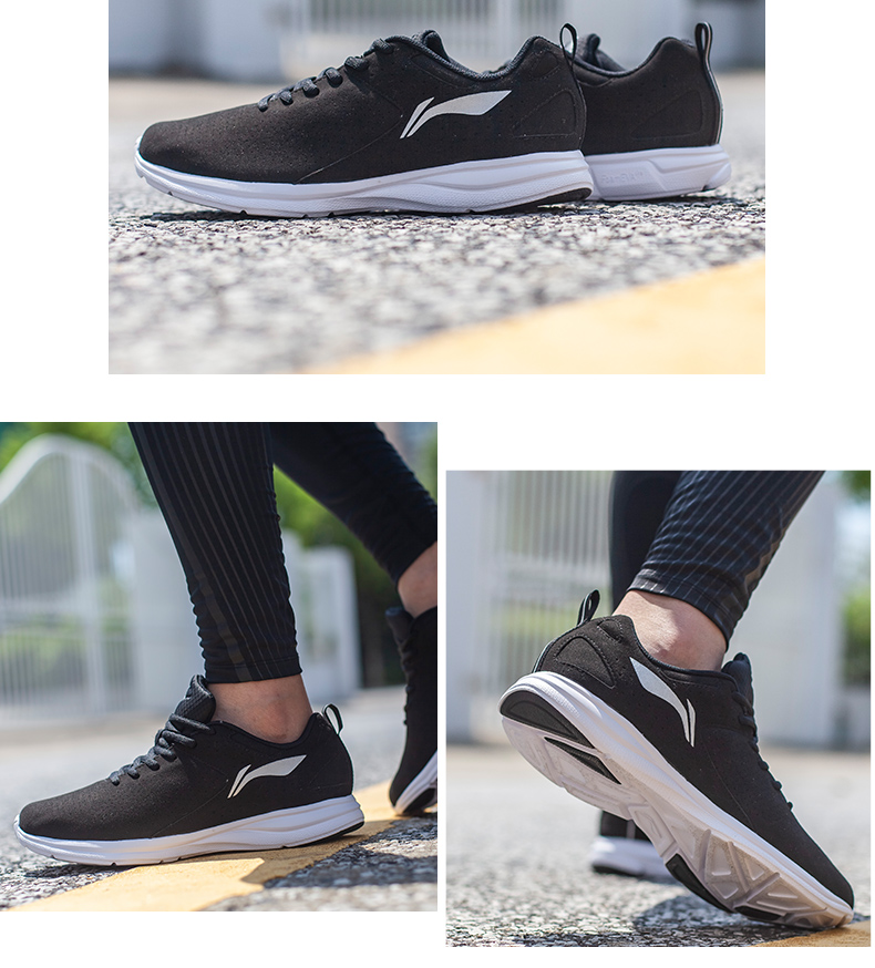 Li Ning giày thông thường Giày nam retro vinh quang mang giày da chống trượt thoáng khí giày the thao