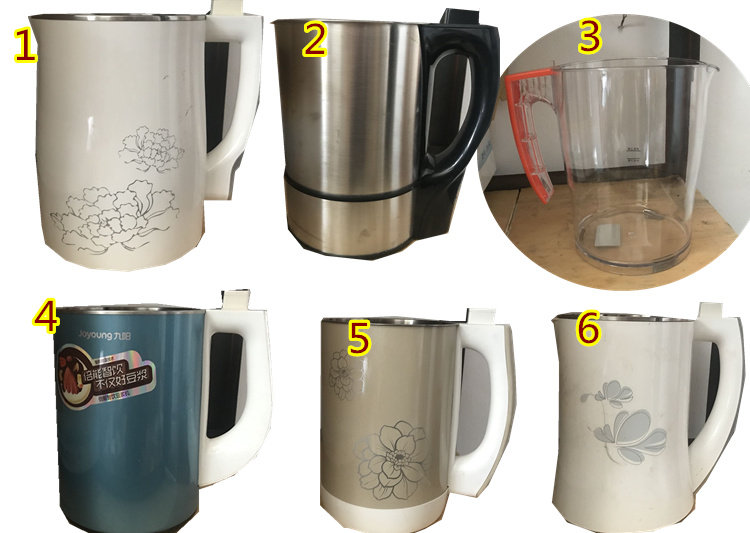 Jiuyang soybean milk machine accessories JYDZ-52 102 soy milk cup heating barrel cup body loaded soy milk barrel stainless steel cup