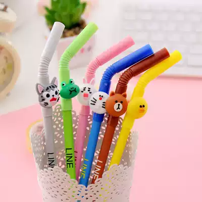 Creative students prizes pen cute wen ju bi school supplies pen water pen children gift wholesale