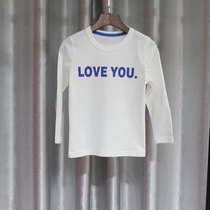 2021 autumn boys cotton soft round neck pullover baby long sleeve base shirt breathable comfortable knit T-shirt