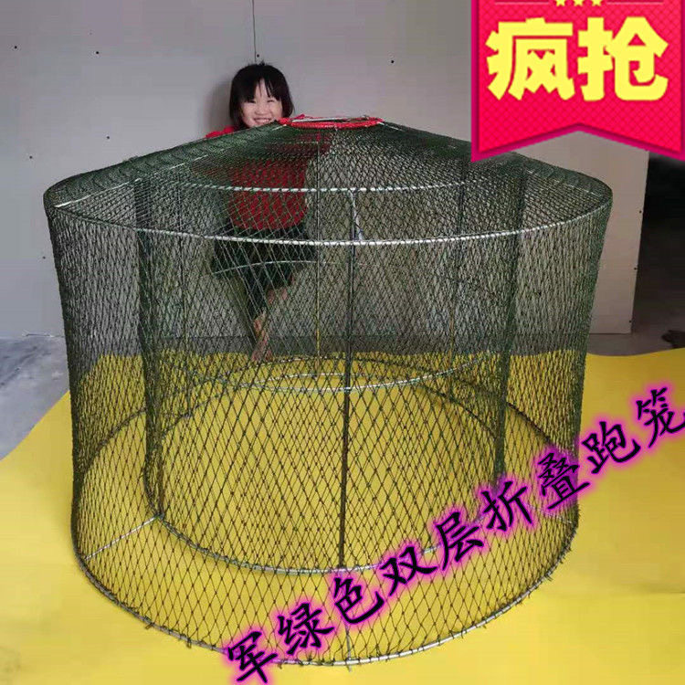 Cockfighting Supplies Cockfighting Folding Running Cage Chicken Cage Double-deck running Cage Running Cage Training Supplies
