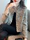Authentic brother's new 2026 spring and autumn small fragrant style tweed short coat ladylike temperament stand-up collar cardigan top