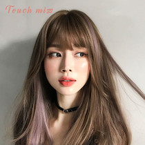TOUCH MISS fashion new long curly hair hanging ear pick thin Vine personality natural sweet full headgear tide