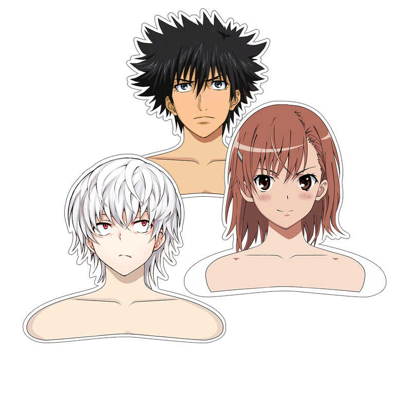 魔法的禁书目录 3御坂美琴某科学电磁炮s一方通行周边动漫衣架