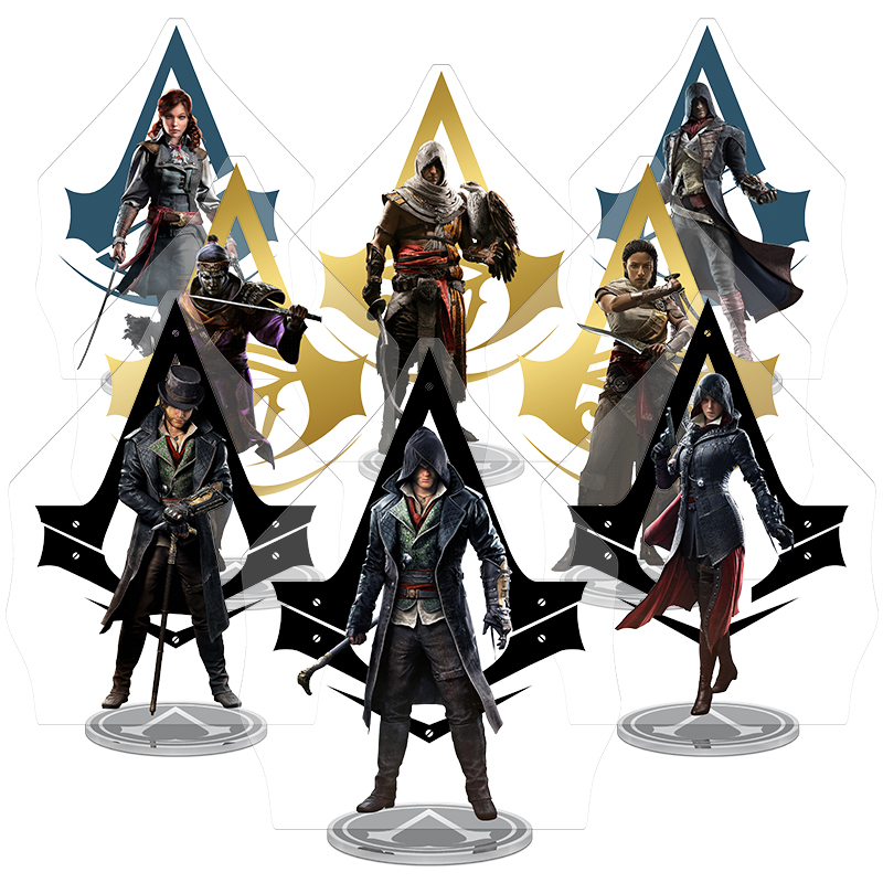 20cm Tall Assassin's Creed Acrylic Standee Seamless Interlayer Game Merchandise Gift