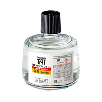 SHACHIHATA flag TAT printing oil solvent SOL-3-32 ink thinner 330cc large bottle