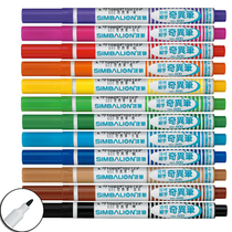 600 Taiwan Lion Kiwifen Lion marker pen 1 0mm pen width 12 colors available