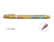 Bright gold lion metallic paint pen made in Taiwan