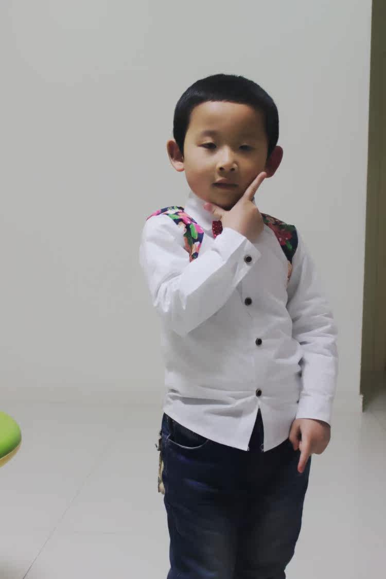 Chemise garcon à manche longue - Ref 2075581 Image 16