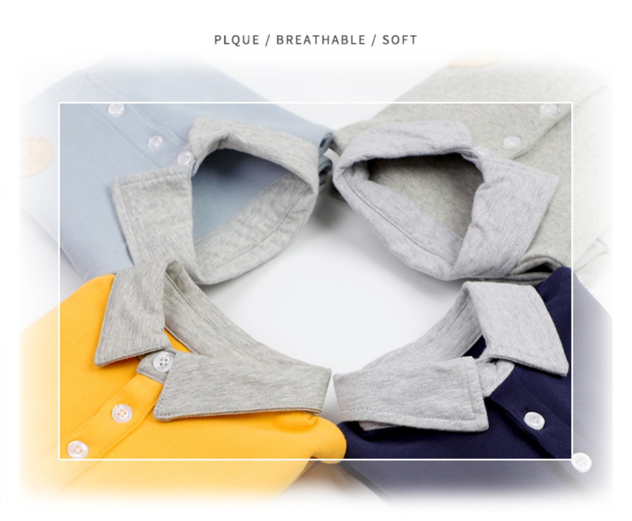 Áo thun cotton bé trai đôi dày Mùa thu đông trẻ em tay áo dài áo thun bé màu rắn ấm áo ấm áo thun bé gái 1 tuổi