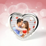 LASODY Металлическая скандинавская фоторамка в форме сердца для друга, европейский стиль, подарок на день рождения