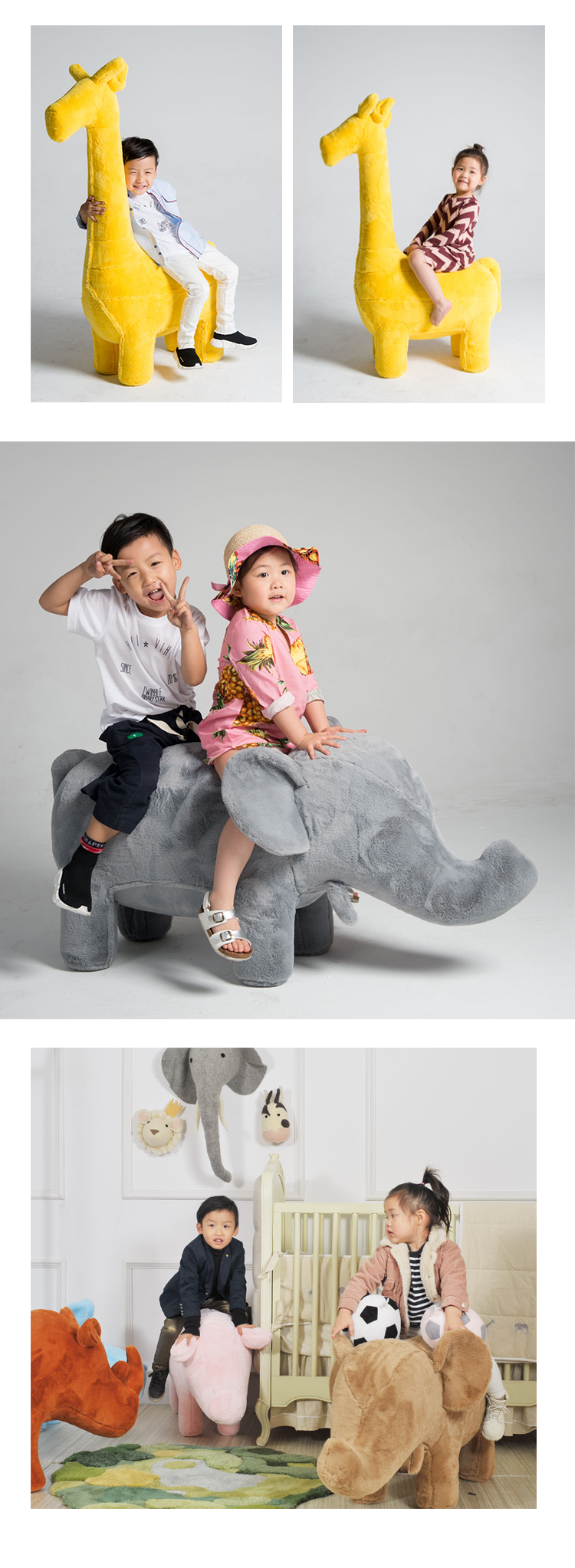 Khao khát cuộc sống với số tiền để chữa bệnh động vật dễ thương lợn hồng ghế PAPAHUG con gắn kết beanbag - Ghế sô pha sofa tân cổ điển
