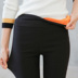 2018 mới mùa thu đông màu đen cộng với quần legging nhung nữ mặc dày dày ấm eo cao cỡ lớn chân nhỏ bút chì quần legging nữ Khởi động cắt