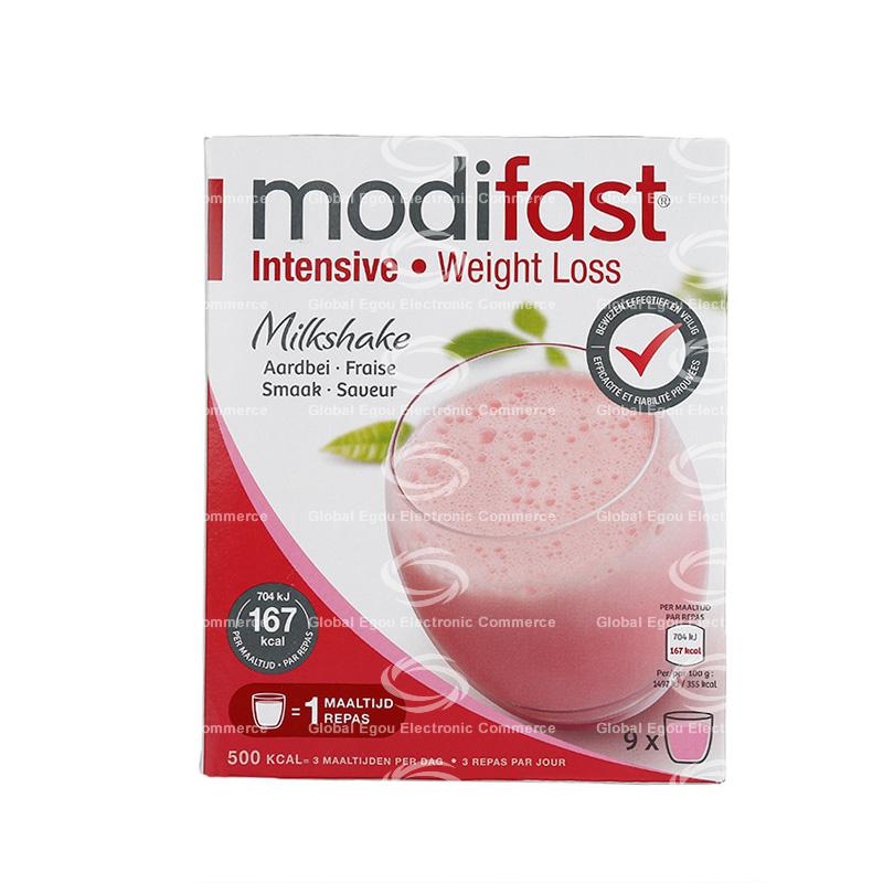 【荷兰直邮】荷兰modifast瘦身代餐奶昔草莓口味423g