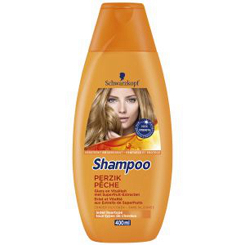 【荷兰直邮】德国Schwarzkopf施华蔻光泽活力桃子洗发露400ml