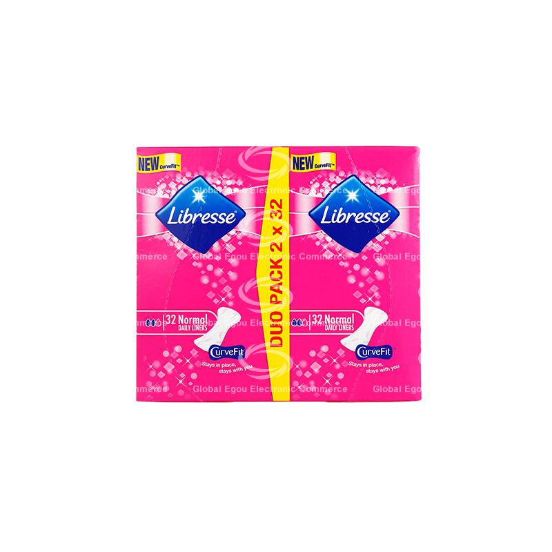 【荷兰直邮】瑞典libresse护垫(中号) 2x32片