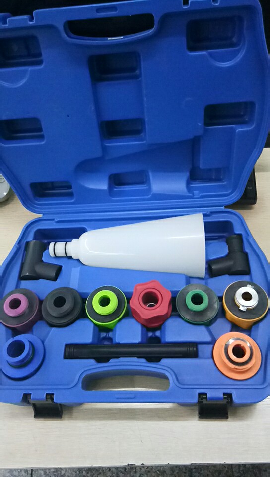 Car engine oil filling funnel refueling funnel 12-piece set tool oil filler set