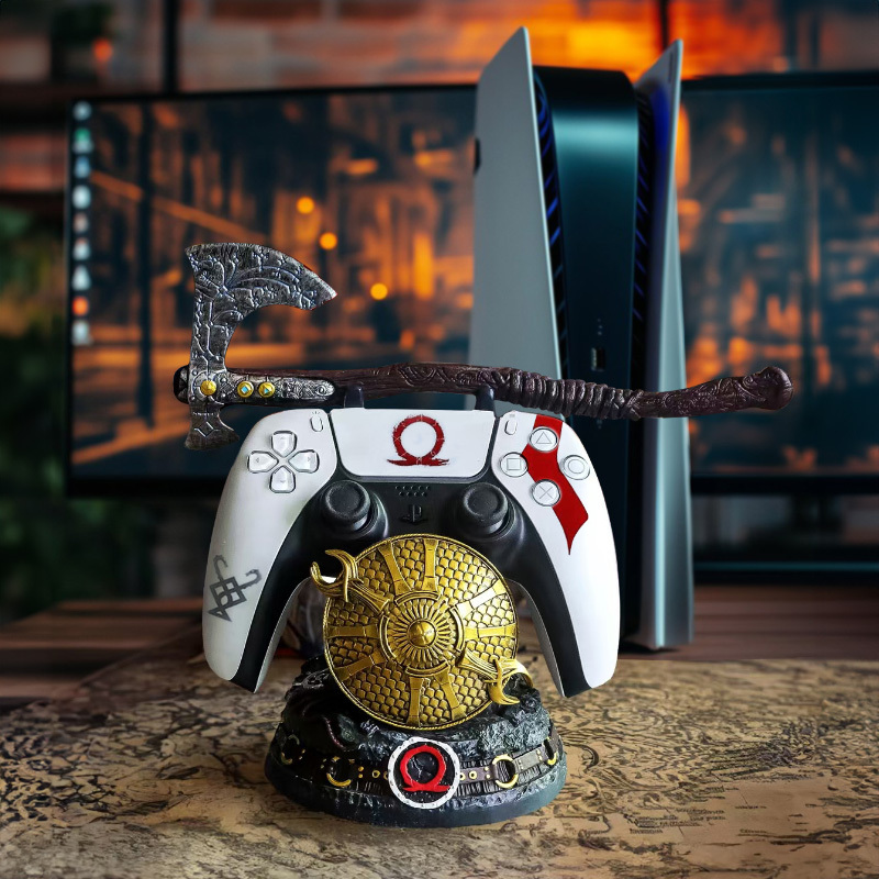 God of War Game Peripherals Ps5 Xbox Game Anime Controller Creative Stand Easy-To-Use Desktop Ornament Universal Gift God of War Game Peripherals Ps5 Xbox Game Anime Controller Creative Stand Easy-To-Use Desktop Ornament Universal Gift