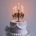 Nến trang trí bánh kem trang trí cùng với hộp đựng nến nhựa mini sáng tạo giống nhau nến sinh nhật trang trí tiệc trang trí - Trang trí nội thất