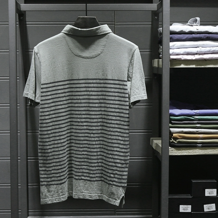 Áo thun nam sọc ngang 51SHOP nam tay ngắn bên hông cotton thường áo thun nam 