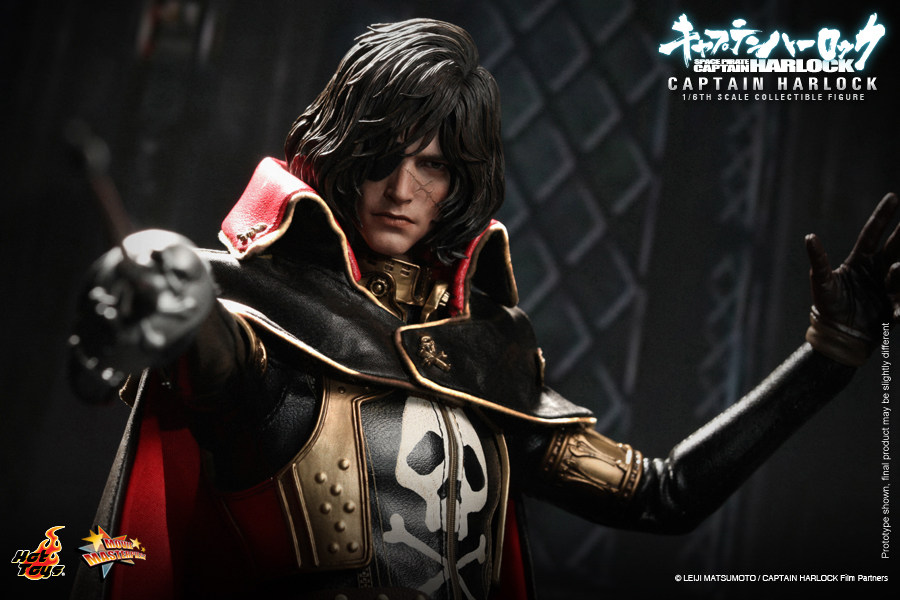 New spot HOTTOYS HT MMS222 Cosmic Pirate Captain Harlock Separate Edition