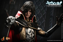 New SPOT HOTTOYS HT MMS222 Cosmic Pirate Captain Harlock Solo Edition