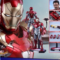 HOTTOYS HT 1 6 MMS427D19 die casting alloy back to school season Iron Man MK47 Reprint order
