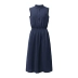 Amy Lian tay áo voan nữ eo mùa hè phong cách mới là mỏng bên sườn váy dài một chữ váy dài - A-Line Váy A-Line Váy