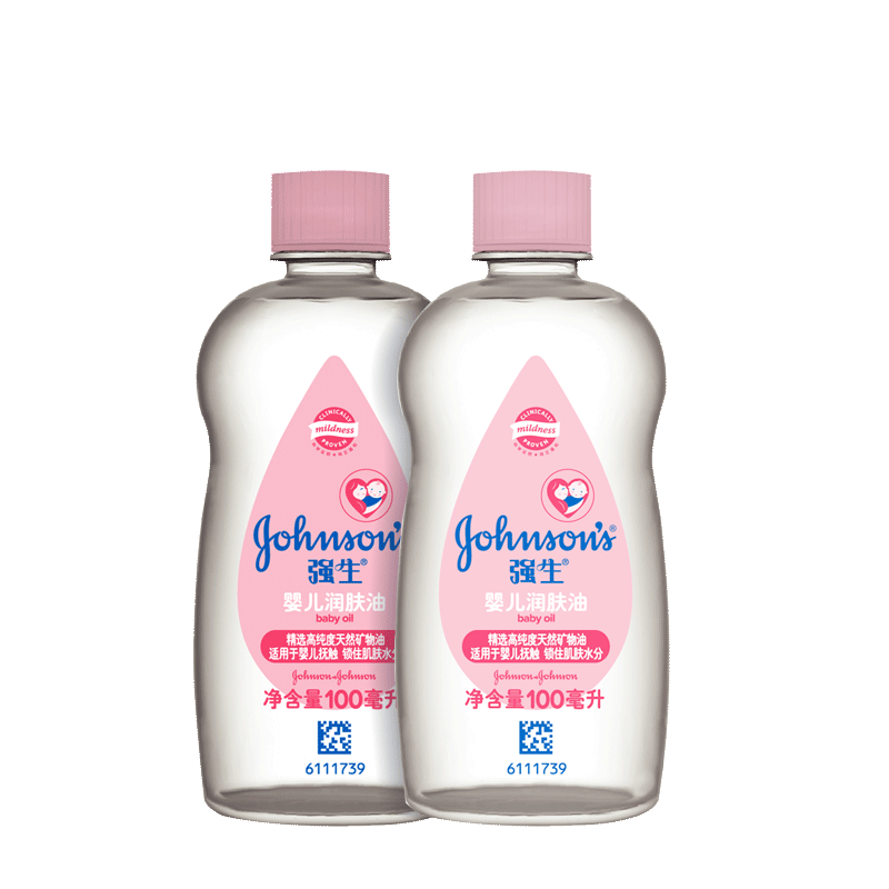 Johnson's baby 强生婴儿 润肤油 100ml*2多少钱-什么值得买